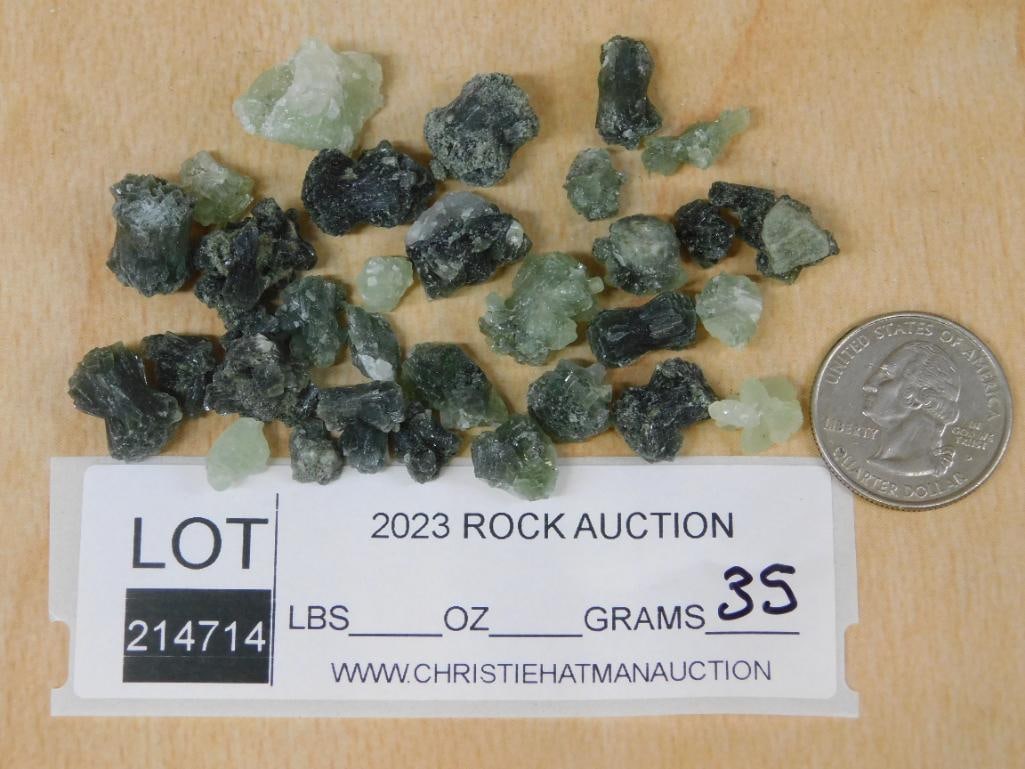 PREHNITE ROCK STONE LAPIDARY SPECIMEN - 2