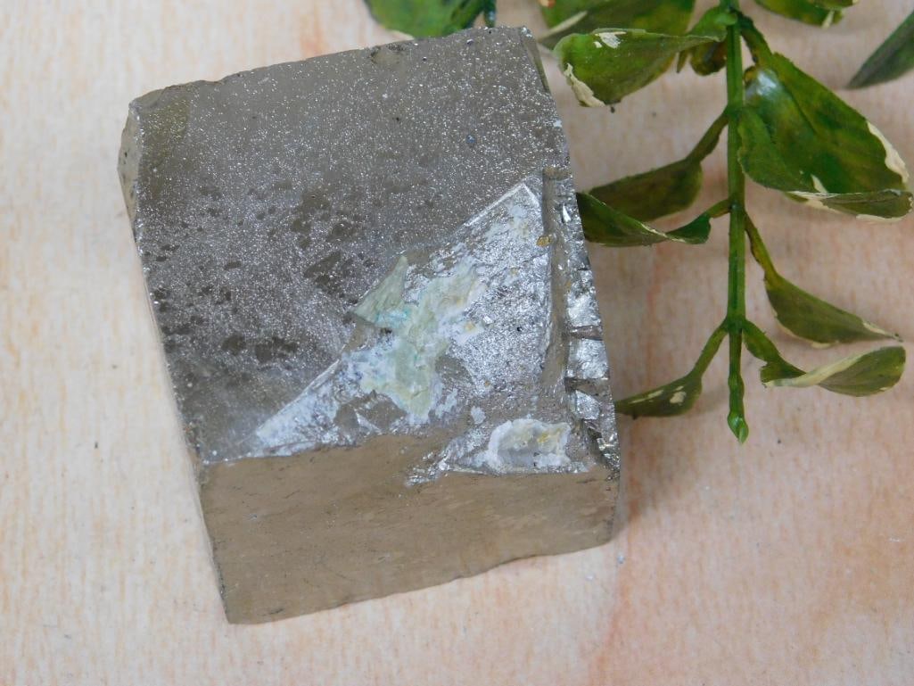 NATURAL FORMATION PYRITE CUBE ROCK STONE LAPIDARY SPECIMEN: NATURAL FORMATION PYRITE CUBE ROCK STONE LAPIDARY SPECIMEN — Part of our Discover Hidden Harbor, Crystals and Gems auction at HATMAN'S Auctions! Please see photos for measurements and condition.