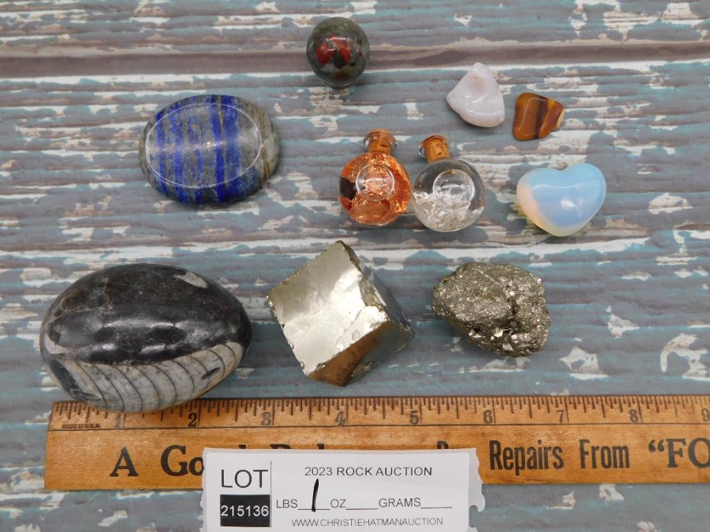 MIXED LOT ROCK STONE LAPIDARY SPECIMEN - 2