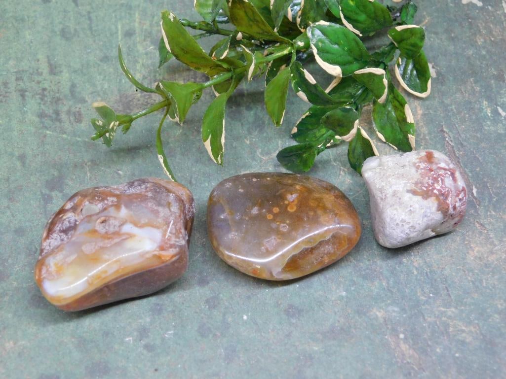 MIXED LOT ROCK STONE LAPIDARY SPECIMEN: MIXED LOT ROCK STONE LAPIDARY SPECIMEN — Part of our Discover Hidden Harbor, Crystals and Gems auction at HATMAN'S Auctions! Please see photos for measurements and condition. YES, we have in-house