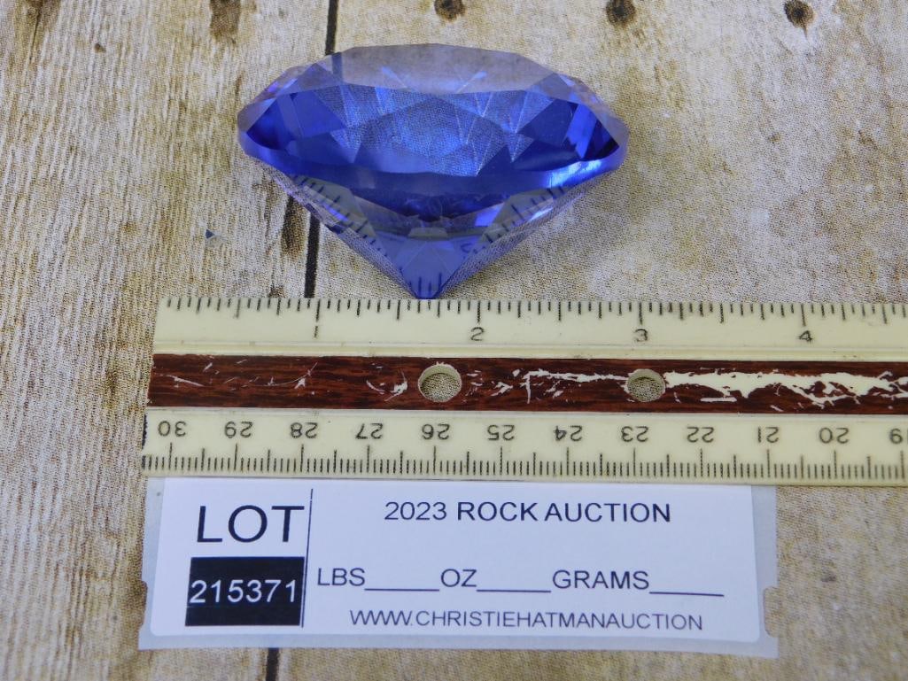 DISPLAY DIAMOND ROCK STONE LAPIDARY SPECIMEN - 2