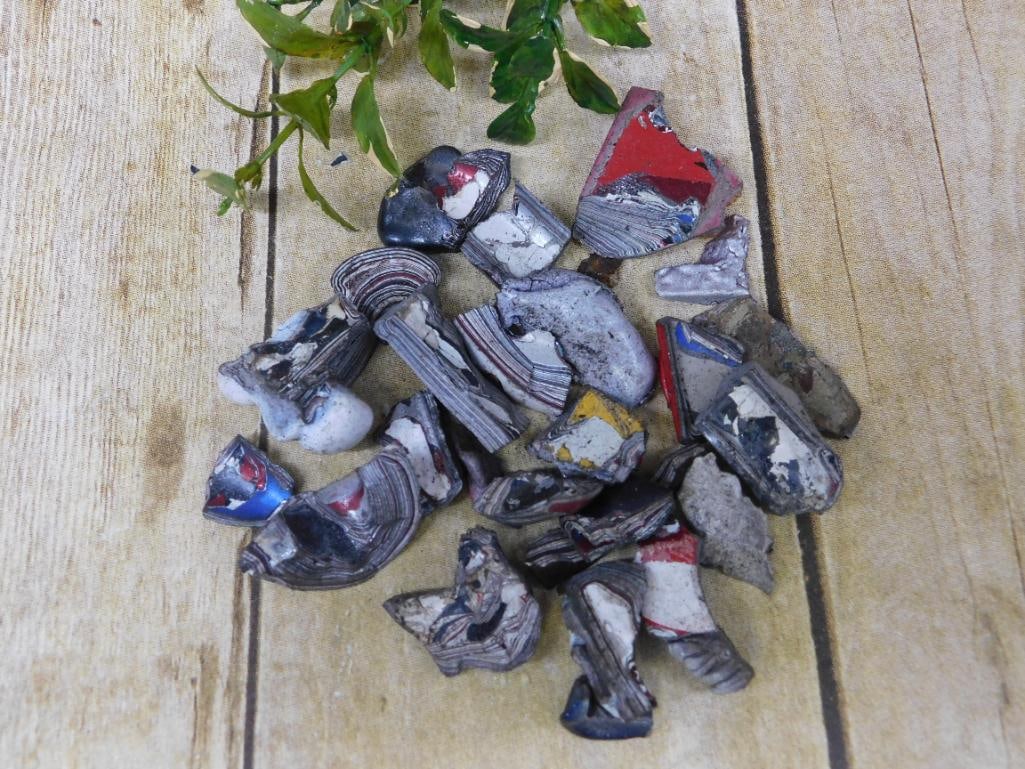 FORDITE MOTOR CITY AGATE ROCK STONE LAPIDARY SPECIMEN: FORDITE MOTOR CITY AGATE ROCK STONE LAPIDARY SPECIMEN — Part of our Discover Hidden Harbor, Crystals and Gems auction at HATMAN'S Auctions! Please see photos for measurements and condition. YES, we