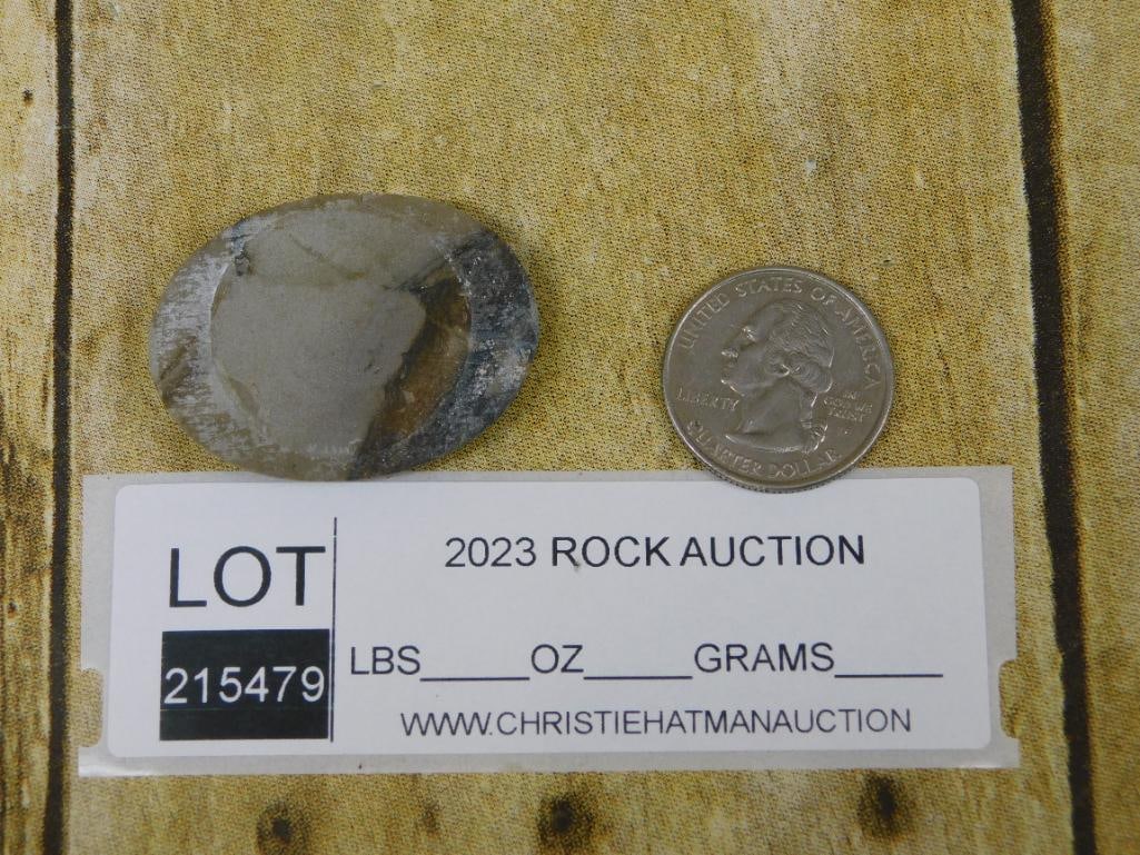 JASPER CABOCHON ROCK STONE LAPIDARY SPECIMEN - 2