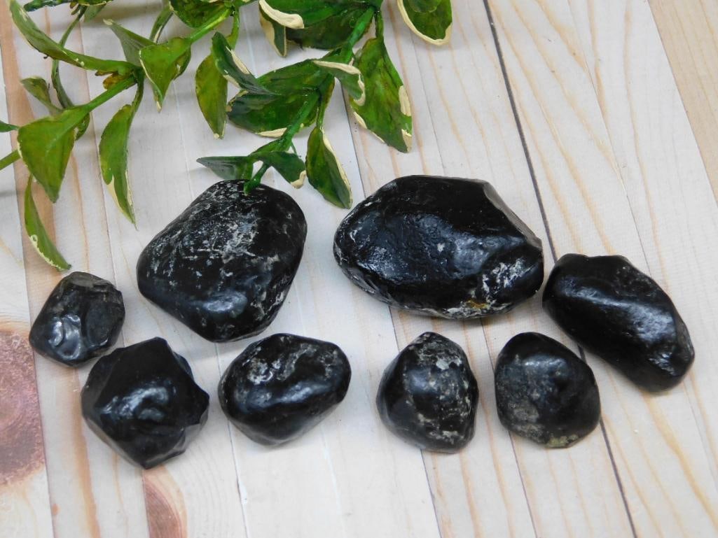 APACHE TEARS ROCK STONE LAPIDARY SPECIMEN: APACHE TEARS ROCK STONE LAPIDARY SPECIMEN — Part of our Discover Hidden Harbor, Crystals and Gems auction at HATMAN'S Auctions! Please see photos for measurements and condition. YES, we have