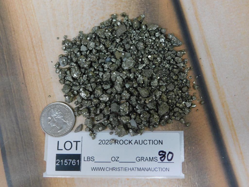PYRITE ROCK STONE LAPIDARY SPECIMEN - 2