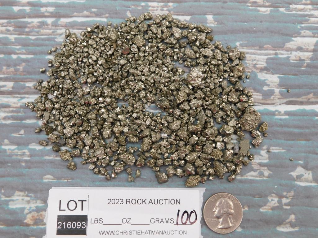 PYRITE ROCK STONE LAPIDARY SPECIMEN - 2