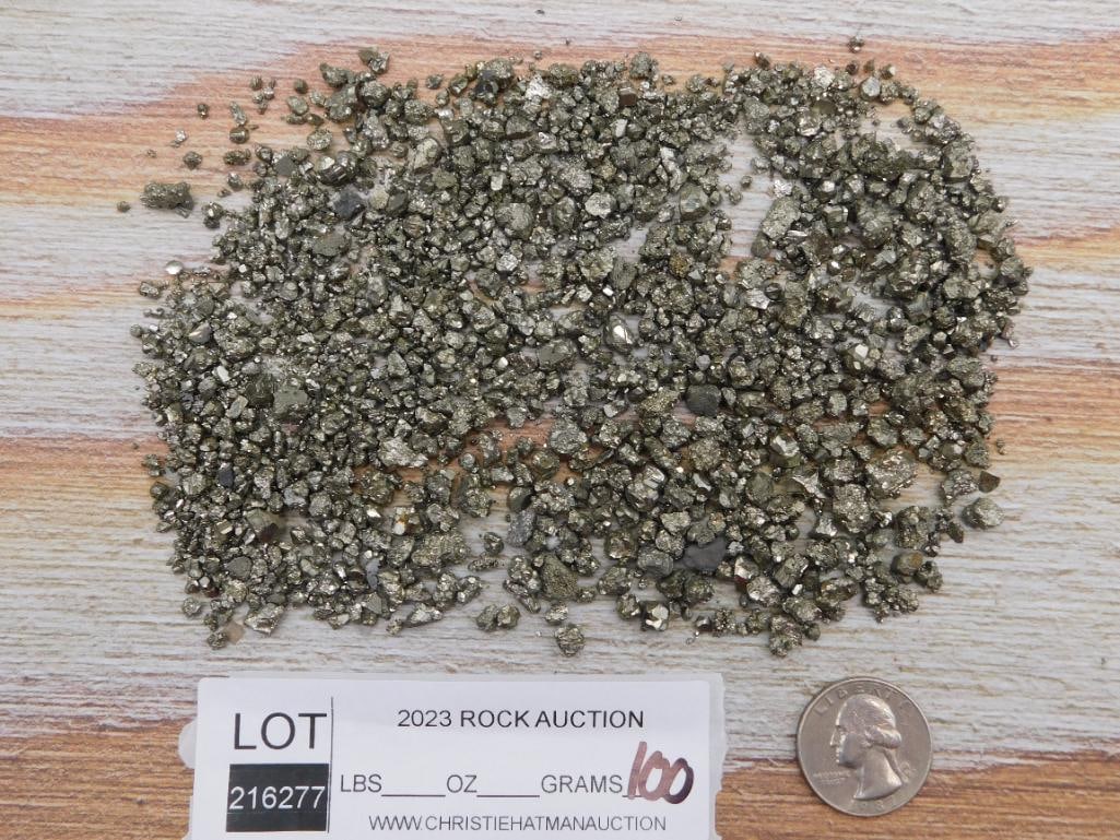 PYRITE ROCK STONE LAPIDARY SPECIMEN - 2