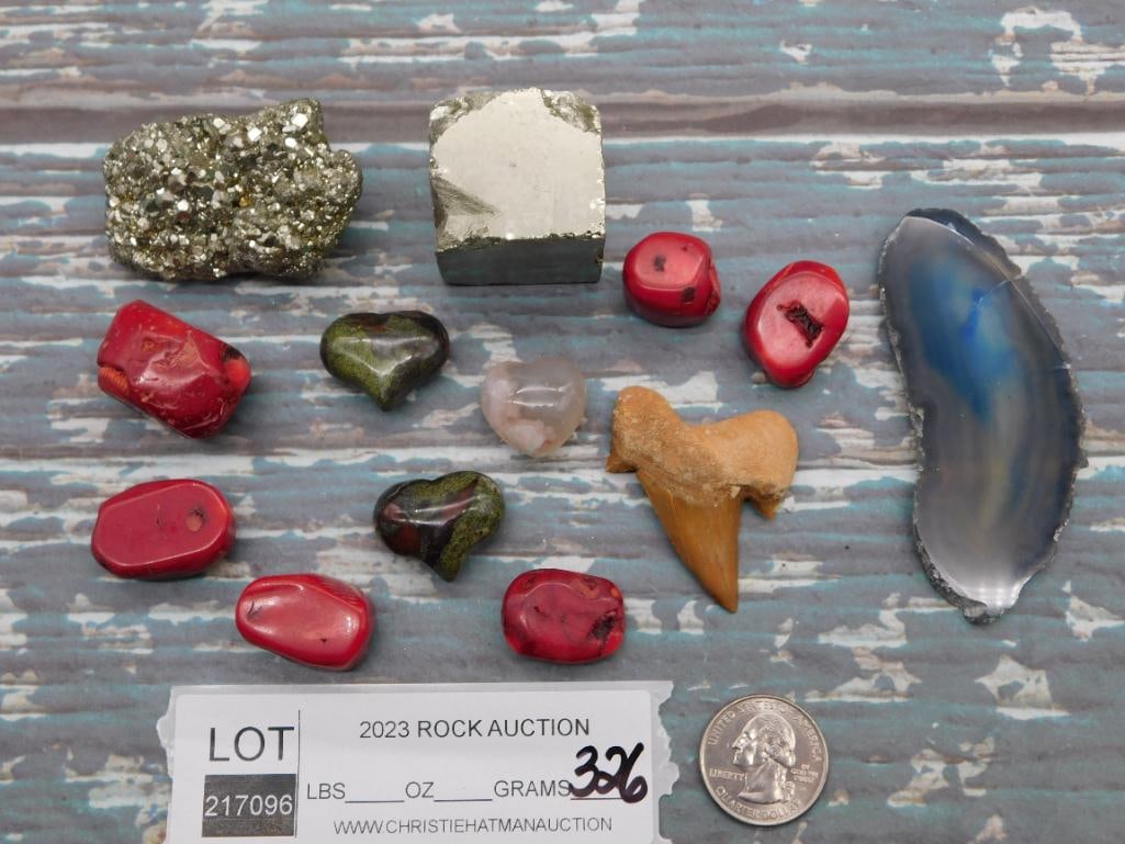 MIXED LOT ROCK STONE LAPIDARY SPECIMEN - 2