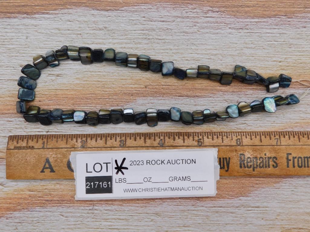 STONE BEADS ROCK STONE LAPIDARY SPECIMEN - 2