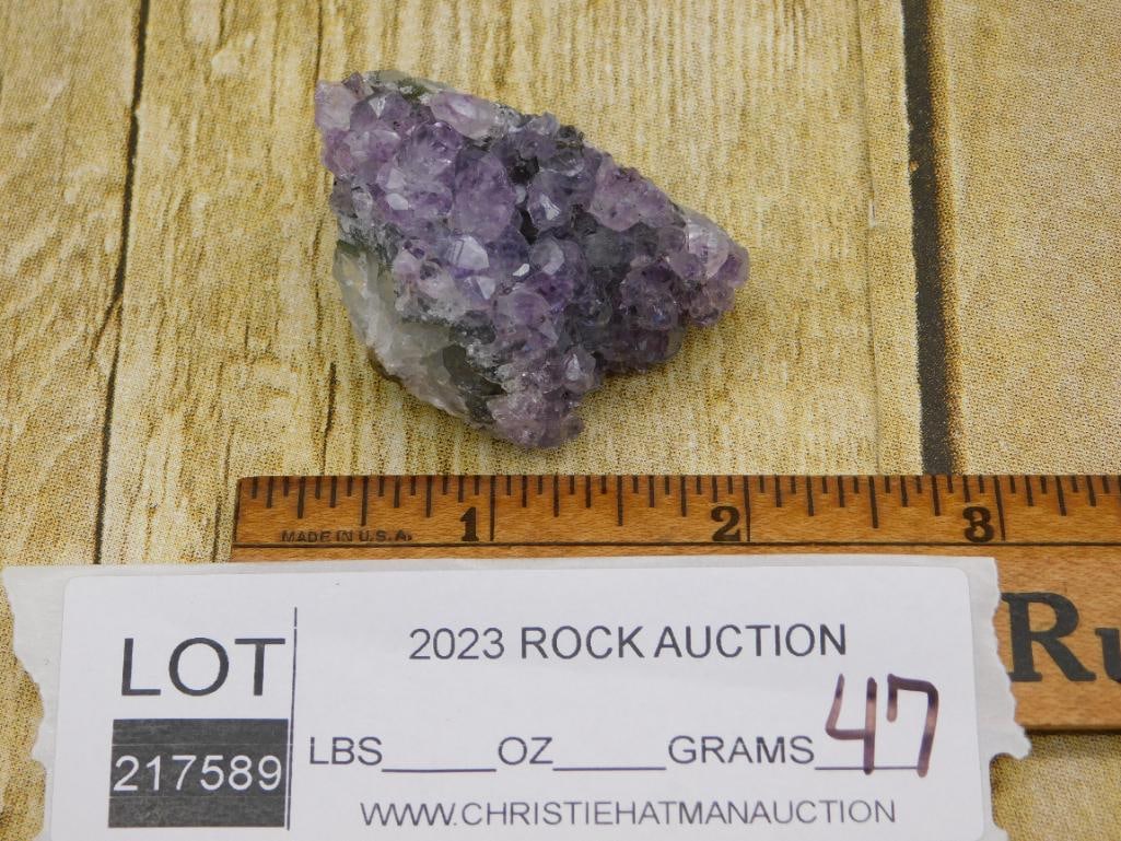 AMETHYST ROCK STONE LAPIDARY SPECIMEN - 2