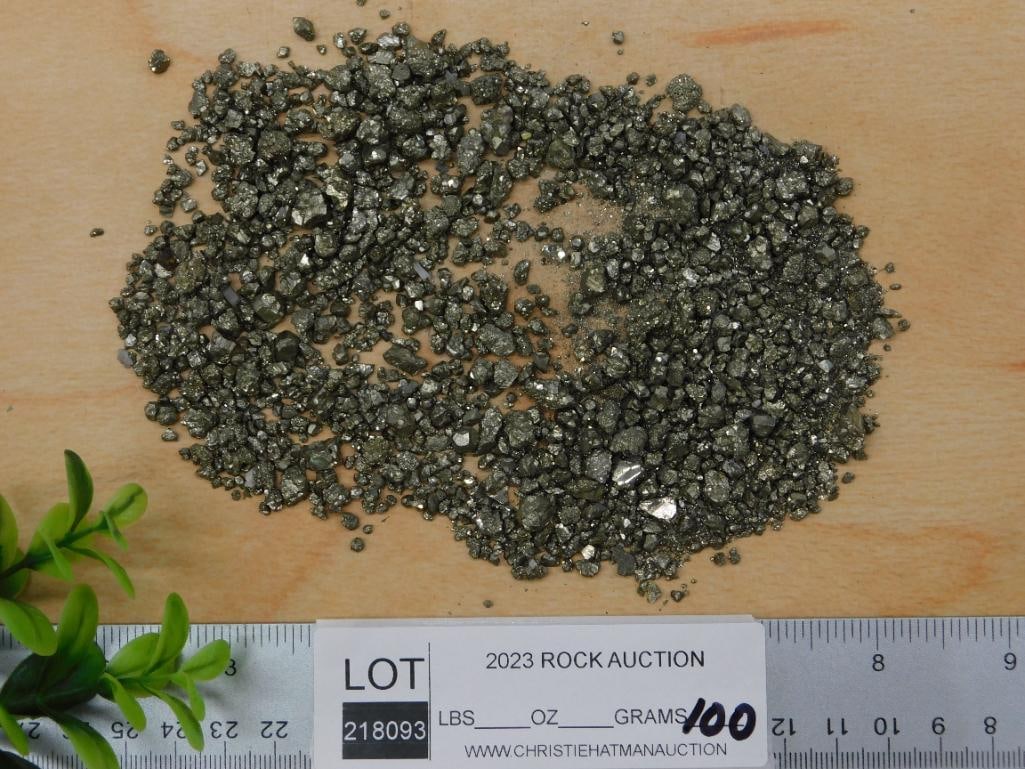 PYRITE ROCK STONE LAPIDARY SPECIMEN - 3