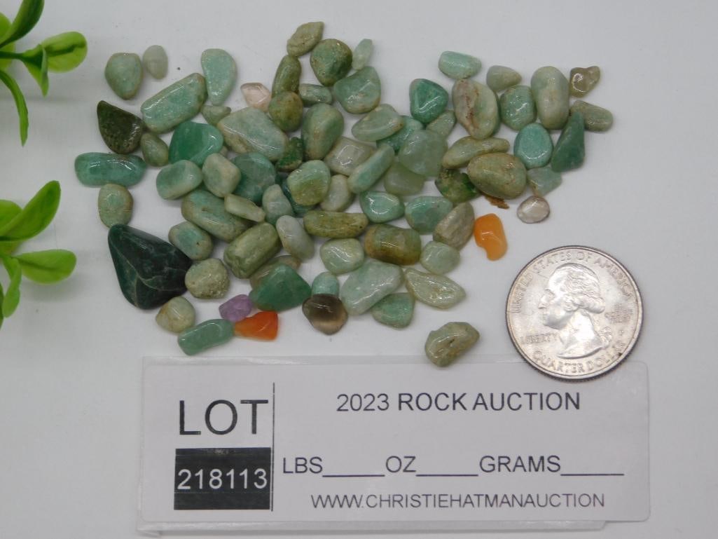 CHRYSOPRASE ROCK STONE LAPIDARY SPECIMEN - 2