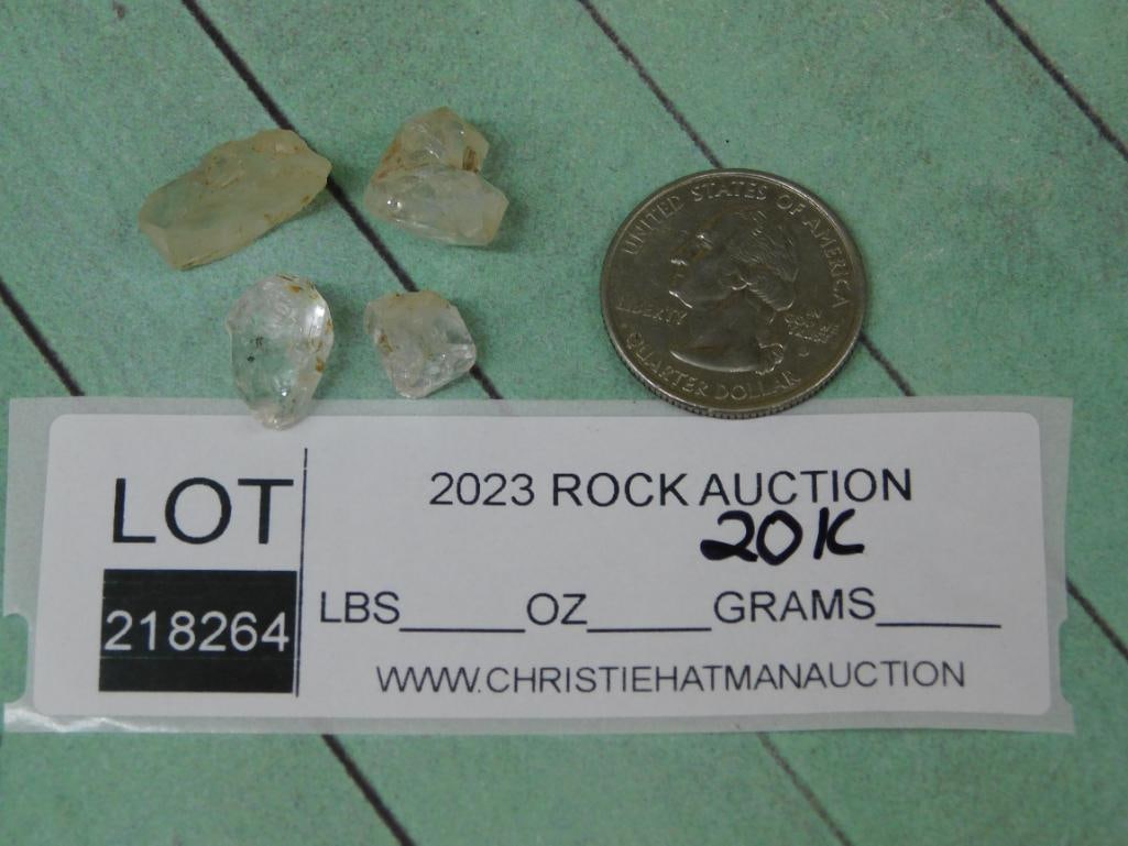 HERKIMER DIAMONDS ROCK STONE LAPIDARY SPECIMEN - 2