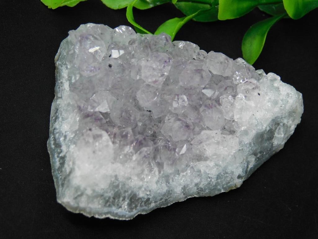 AMETHYST ROCK STONE LAPIDARY SPECIMEN: AMETHYST ROCK STONE LAPIDARY SPECIMEN — Part of our Discover Hidden Harbor, Crystals and Gems auction at HATMAN'S Auctions! Please see photos for measurements and condition. YES, we have in-house sh