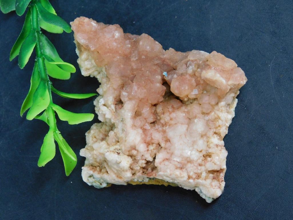 RHODOCHROSITE ROCK STONE LAPIDARY SPECIMEN: RHODOCHROSITE ROCK STONE LAPIDARY SPECIMEN - Part of our Discover Golden Attic, Crystals and Gems auction at HATMAN'S Auctions! Please see photos for measurements and condition. YES, we have in-house