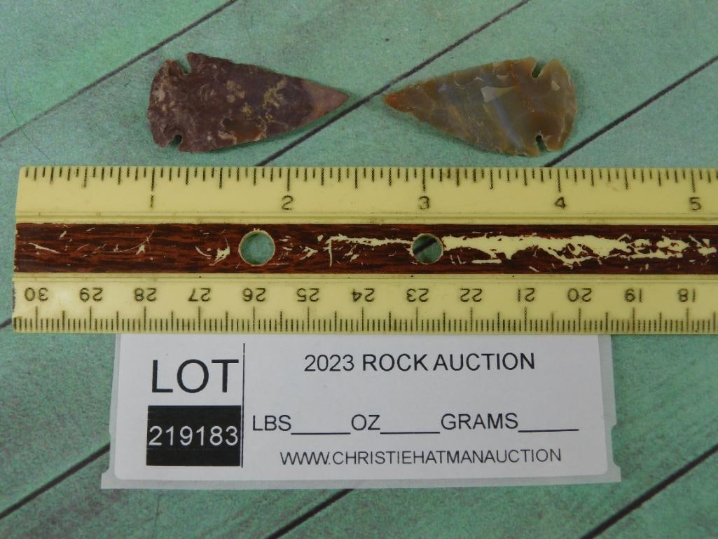 HAND KNAPPED ARTIFACTS ROCK STONE LAPIDARY SPECIMEN - 2