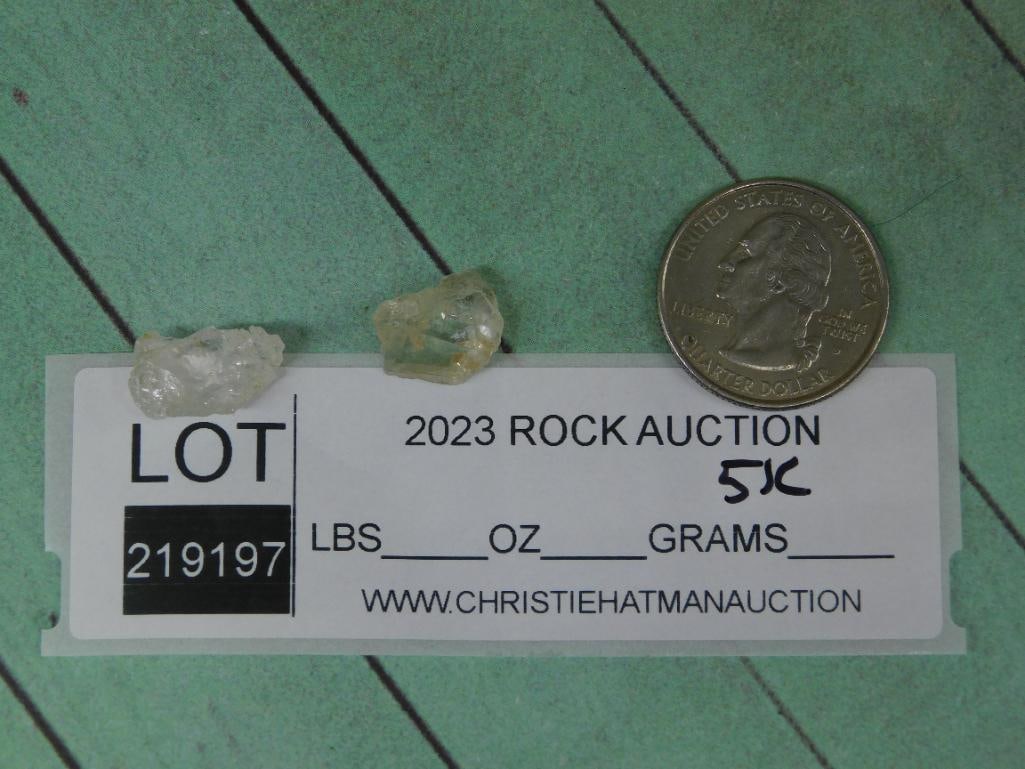HERKIMER DIAMONDS ROCK STONE LAPIDARY SPECIMEN - 2