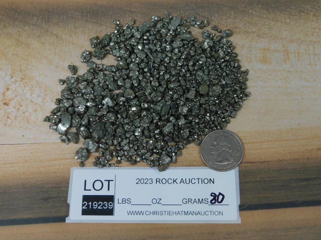 PYRITE ROCK STONE LAPIDARY SPECIMEN - 2