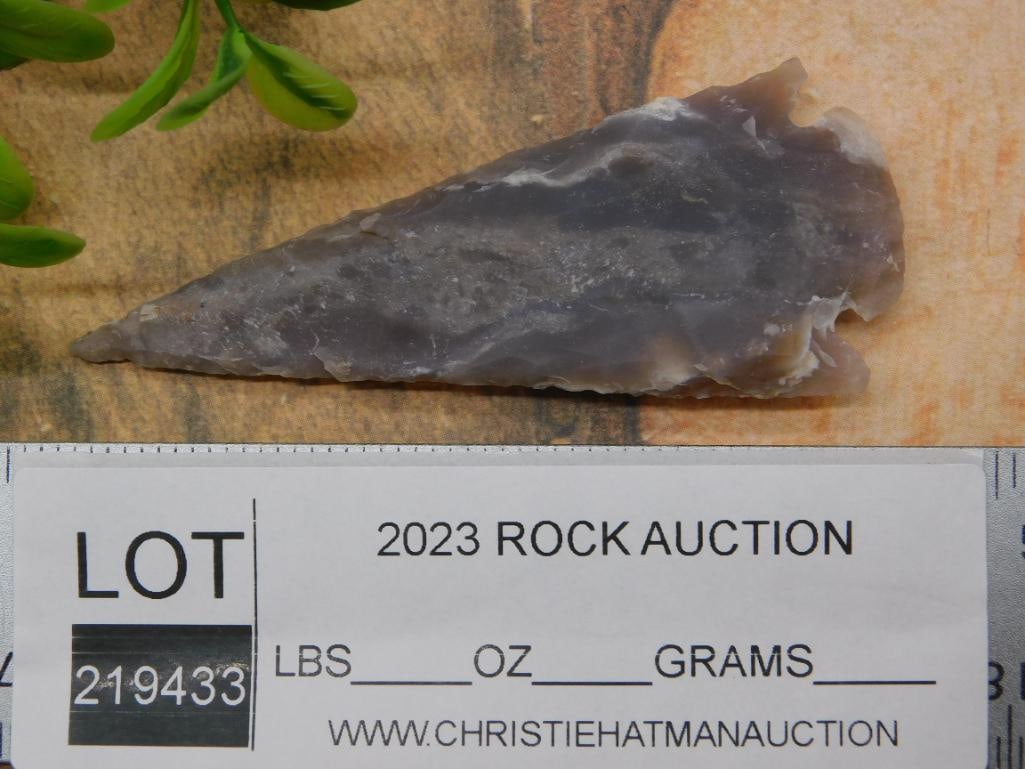 HAND KNAPPED ARTIFACTS ROCK STONE LAPIDARY SPECIMEN - 5