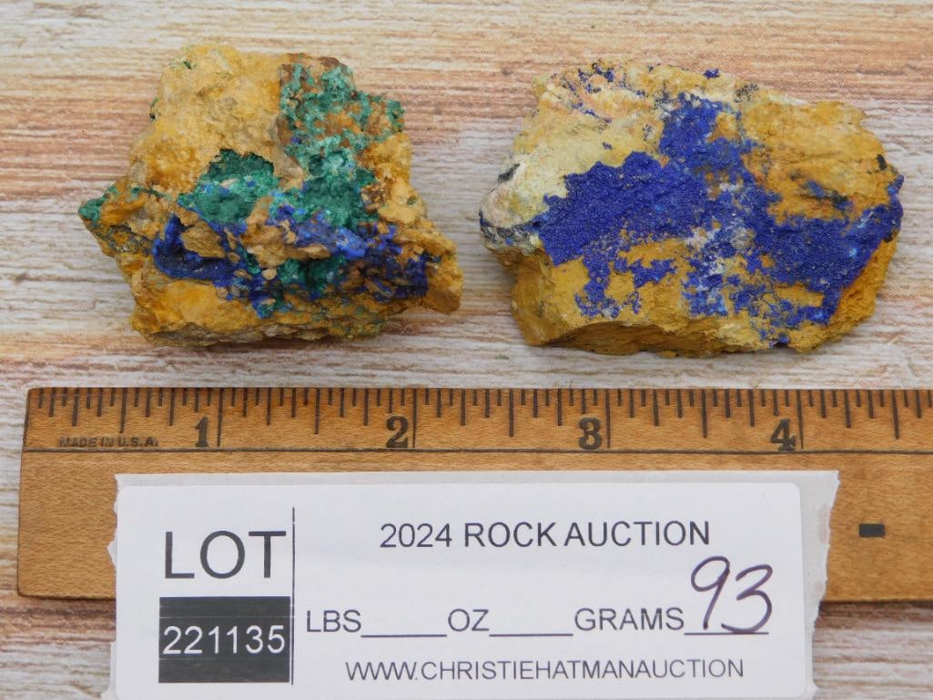 AZURITE ROCK STONE LAPIDARY SPECIMEN - 2