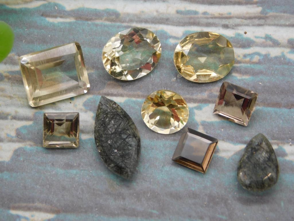 MIXED GEMSTONES ROCK STONE LAPIDARY SPECIMEN (1 of 2)