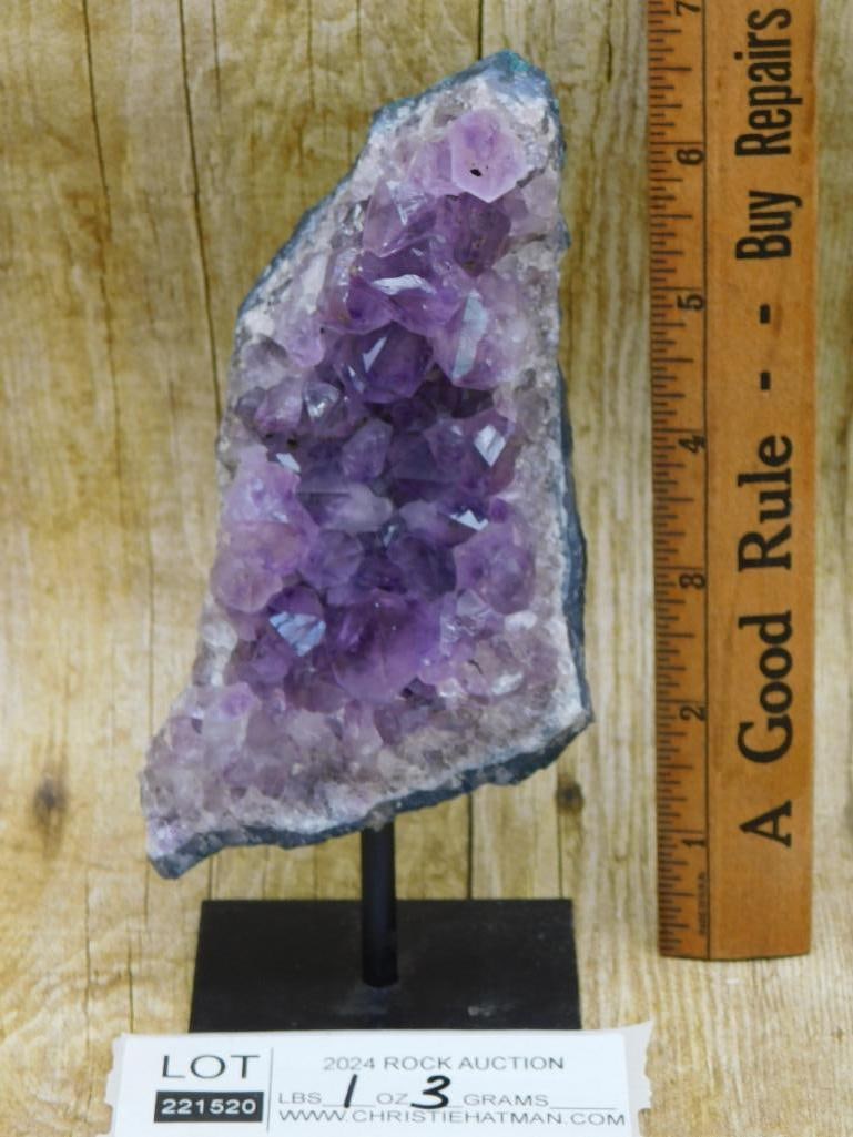 AMETHYST DISPLAY ROCK STONE LAPIDARY SPECIMEN - 2