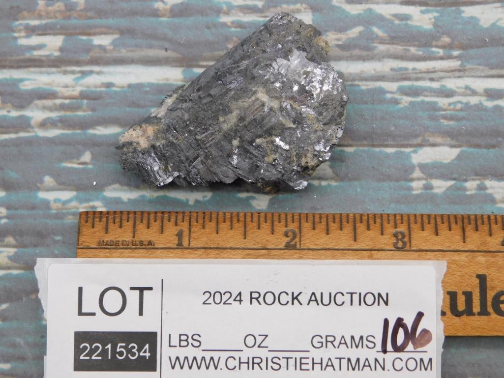 GALENA ROCK STONE LAPIDARY SPECIMEN - 2
