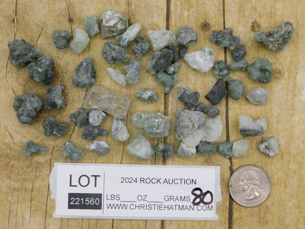 PREHNITE ROCK STONE LAPIDARY SPECIMEN - 2