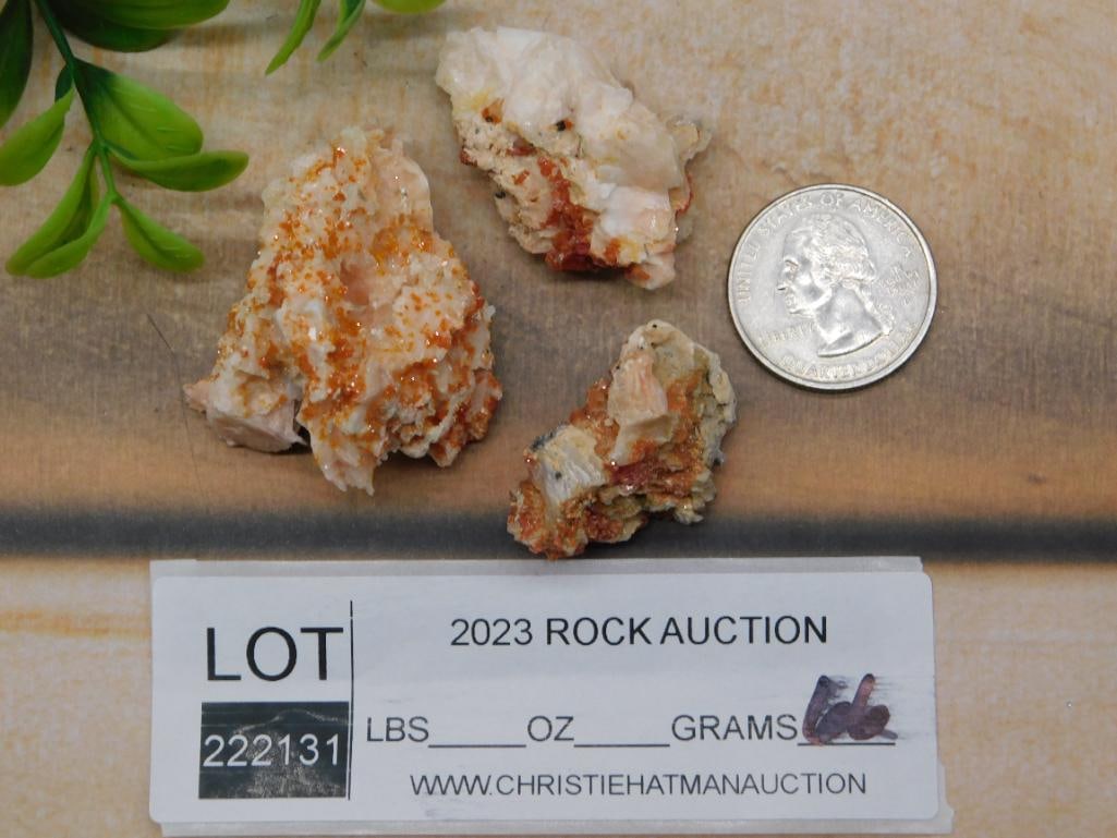 VANADINITE ROCK STONE LAPIDARY SPECIMEN - 2