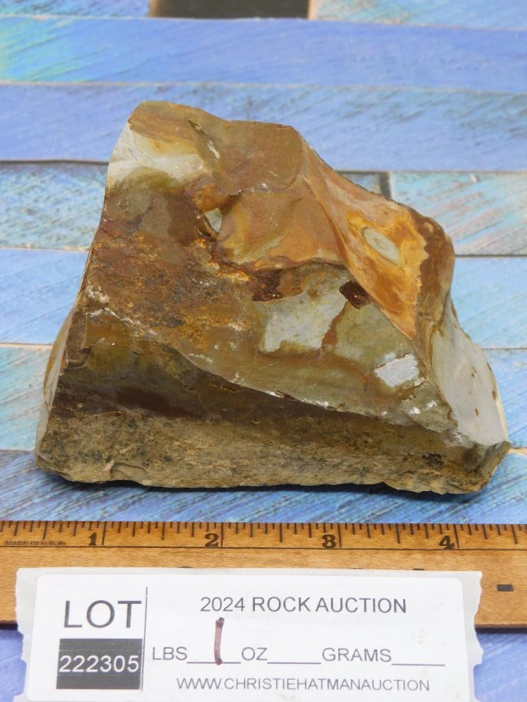 JASPER ROCK STONE LAPIDARY SPECIMEN - 2