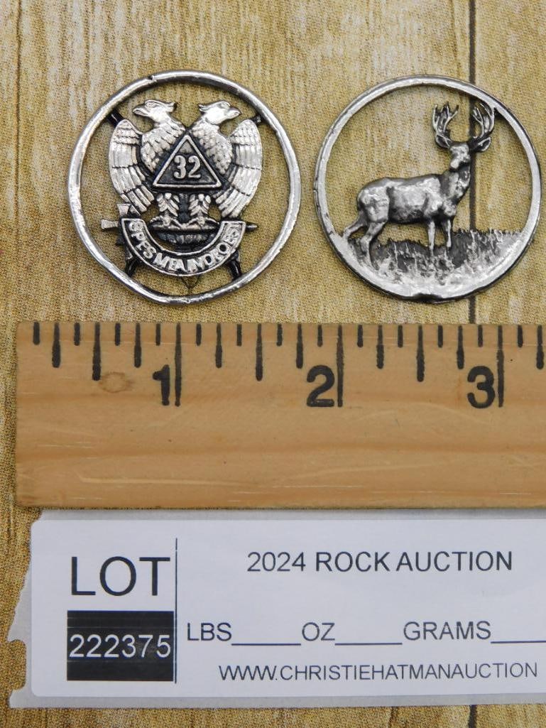 CUT COINS COLLECTIBLES - 2