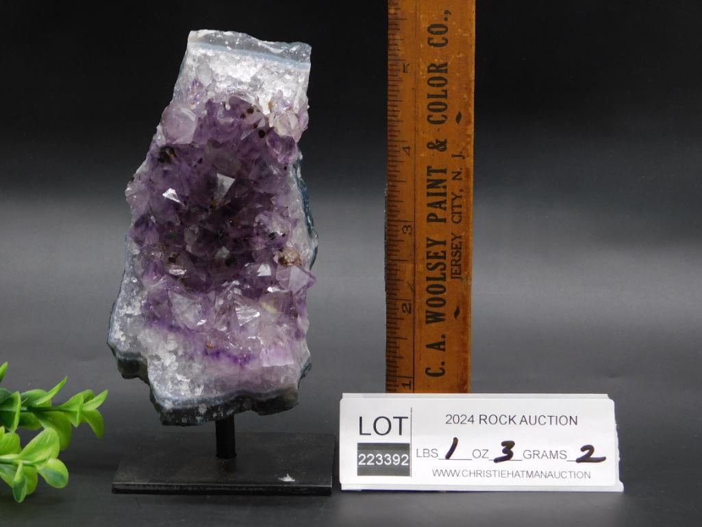 AMETHYST DISPLAY ROCK STONE LAPIDARY SPECIMEN - 3