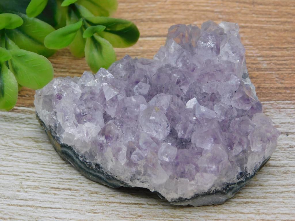 AMETHYST ROCK STONE LAPIDARY SPECIMEN: AMETHYST ROCK STONE LAPIDARY SPECIMEN - Part of our Discover Golden Attic, Crystals and Gems auction at HATMAN'S Auctions! Please see photos for measurements and condition. YES, we have in-house