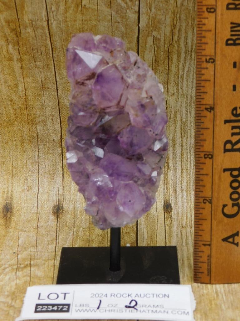 AMETHYST DISPLAY ROCK STONE LAPIDARY SPECIMEN - 2