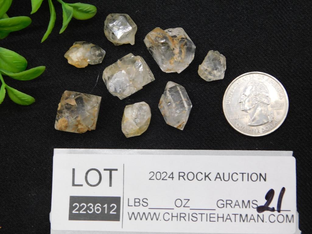 HERKIMER DIAMONDS ROCK STONE LAPIDARY SPECIMEN - 2