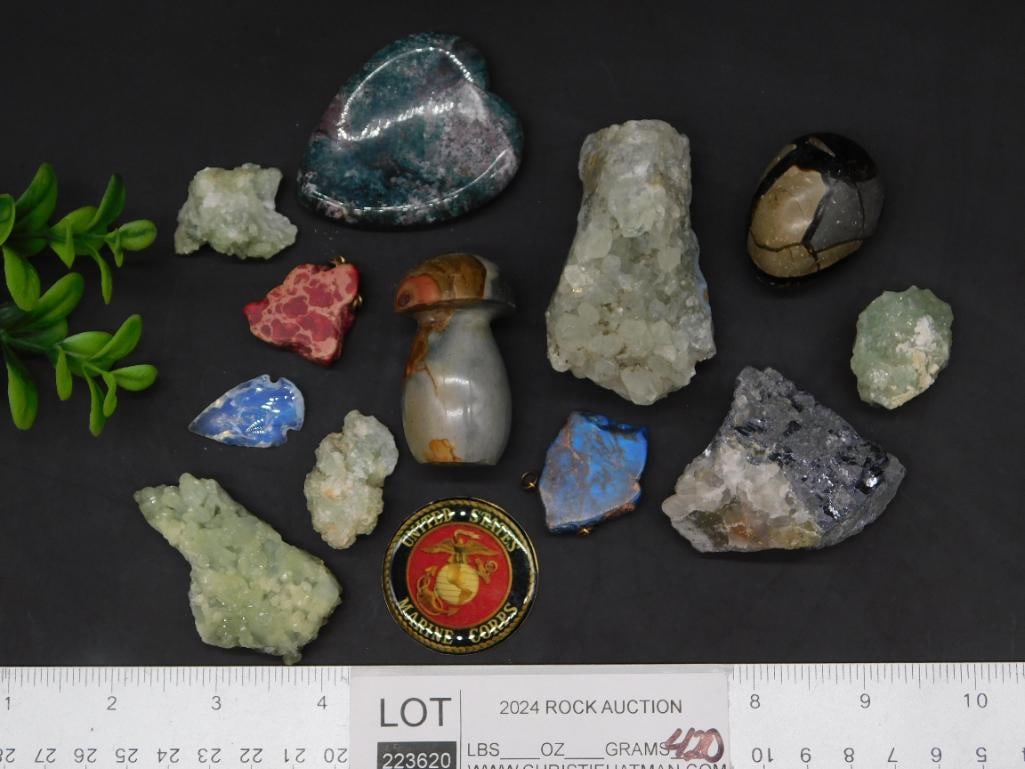 MIXED LOT ROCK STONE LAPIDARY SPECIMEN - 3