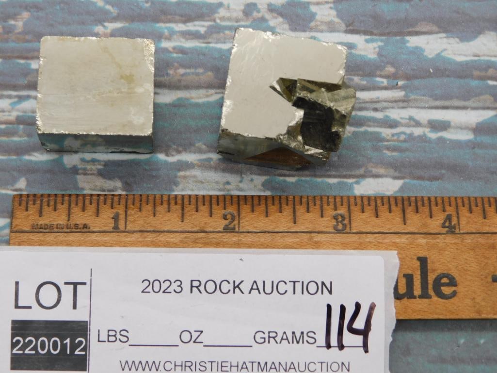 NATURAL FORMATION SPANISH PYRITE ROCK STONE LAPIDARY SPECIMEN: NATURAL FORMATION SPANISH PYRITE ROCK STONE LAPIDARY SPECIMEN - Part of our Discover Golden Attic, Crystals and Gems auction at HATMAN'S Auctions! Please see photos for measurements and condition.