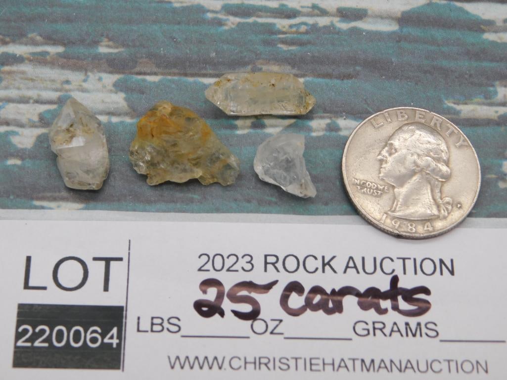 HERKIMER DIAMONDS ROCK STONE LAPIDARY SPECIMEN: HERKIMER DIAMONDS ROCK STONE LAPIDARY SPECIMEN - Part of our Discover Golden Attic, Crystals and Gems auction at HATMAN'S Auctions! Please see photos for measurements and condition. YES, we have