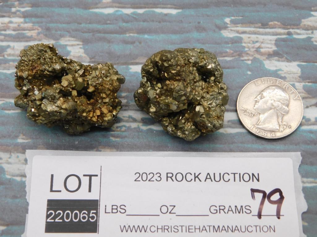 PYRITE ROCK STONE LAPIDARY SPECIMEN: PYRITE ROCK STONE LAPIDARY SPECIMEN - Part of our Discover Golden Attic, Crystals and Gems auction at HATMAN'S Auctions! Please see photos for measurements and condition. YES, we have in-house