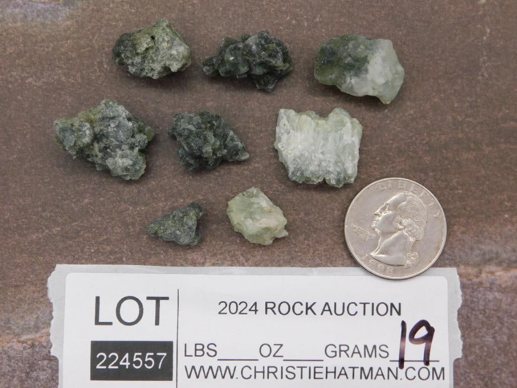 PREHNITE ROCK STONE LAPIDARY SPECIMEN - 2