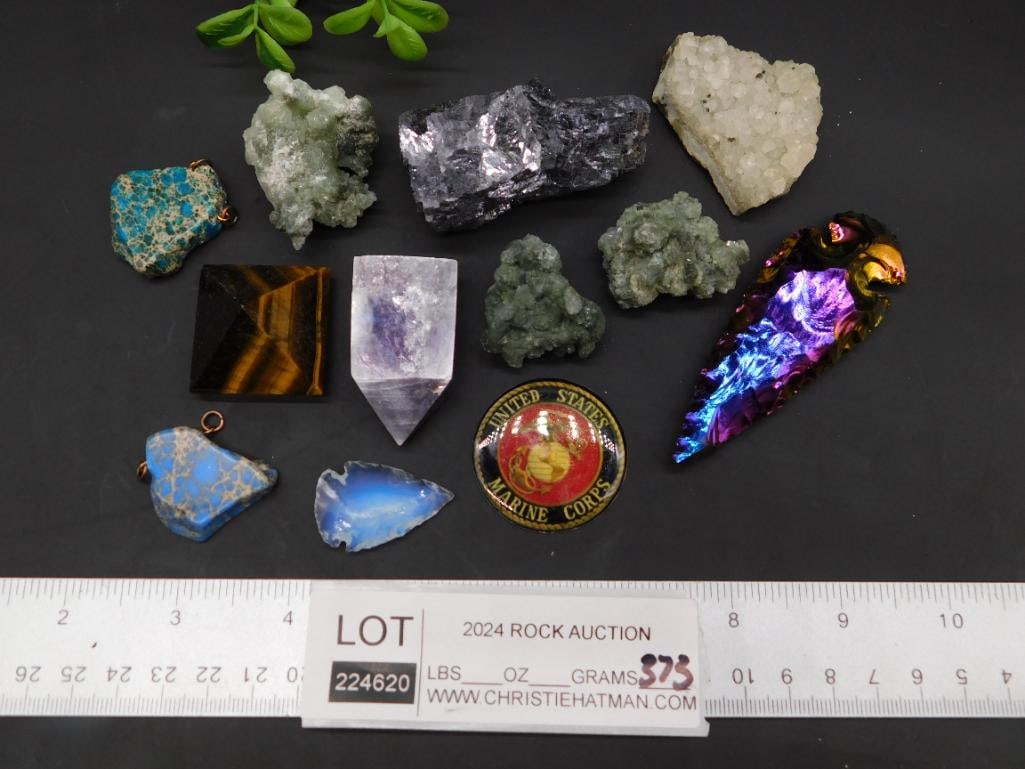 MIXED LOT ROCK STONE LAPIDARY SPECIMEN - 3