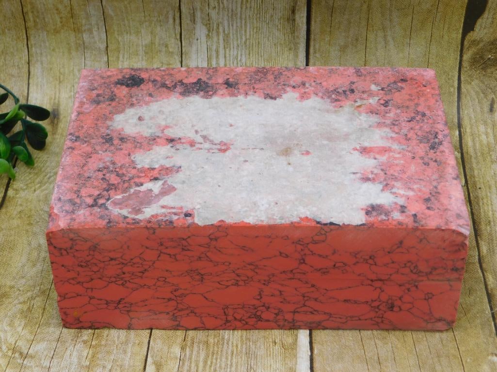 11 POUND MAN-MADE ROCK STONE LAPIDARY SPECIMEN: 11 POUND MAN-MADE ROCK STONE LAPIDARY SPECIMEN - Part of our Discover Golden Attic, Crystals and Gems auction at HATMAN'S Auctions! Please see photos for measurements and condition. YES, we have