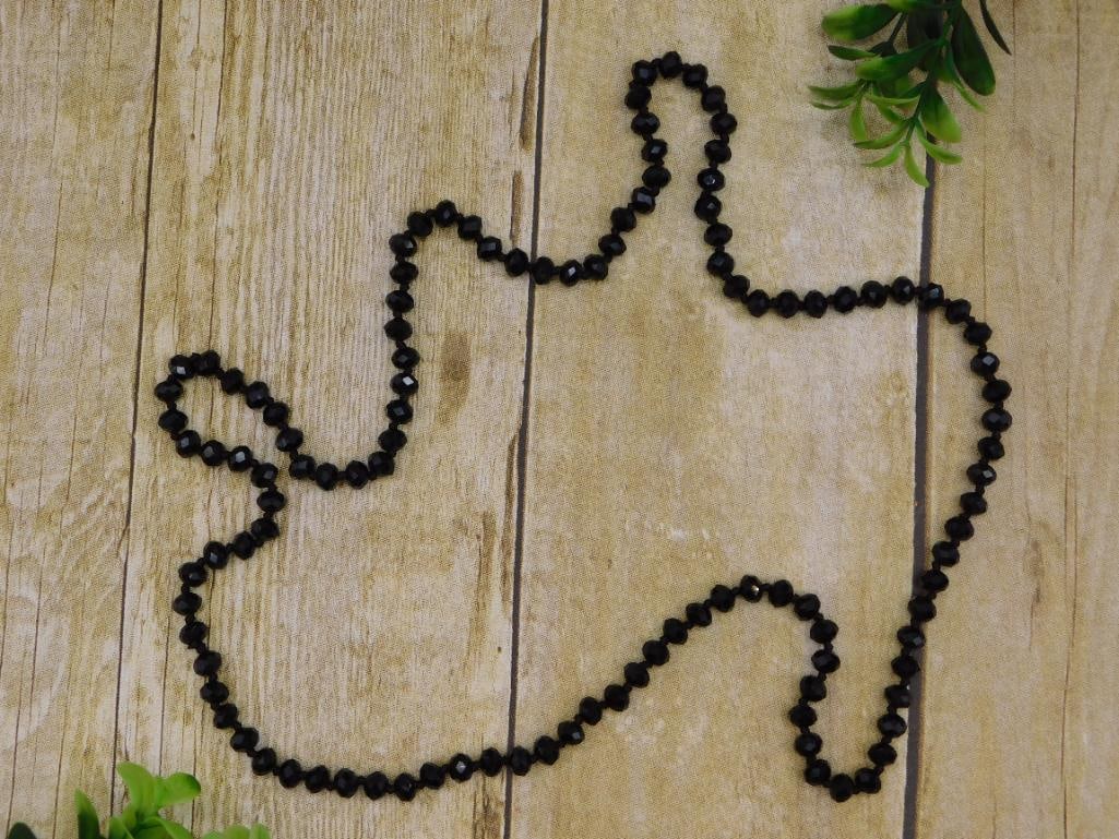 SPARKLE BEAD NECKLACE: SPARKLE BEAD NECKLACE - Part of our Discover Golden Attic, Crystals and Gems auction at HATMAN'S Auctions! Please see photos for measurements and condition. YES, we have in-house shipping! We have