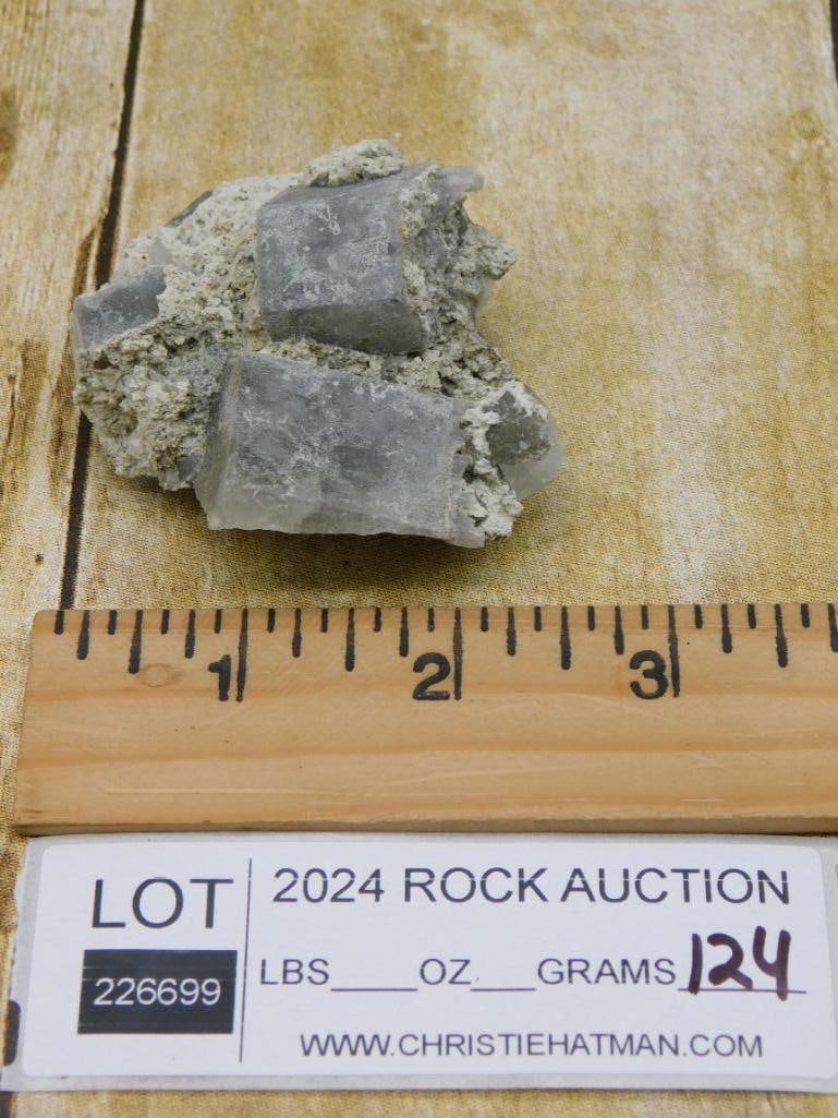PANASQUIERA MINE PORTUGAL ROCK STONE LAPIDARY SPECIMEN: PANASQUIERA MINE PORTUGAL ROCK STONE LAPIDARY SPECIMEN - Part of our Discover Midnight Market, Crystals and Gems auction at HATMAN'S Auctions! Please see photos for measurements and condition. YES,