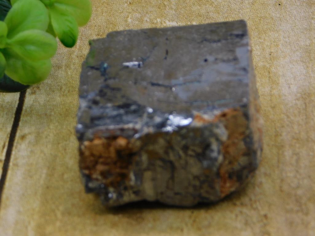 GALENA ROCK STONE LAPIDARY SPECIMEN: GALENA ROCK STONE LAPIDARY SPECIMEN - Part of our Discover Midnight Market, Crystals and Gems auction at HATMAN'S Auctions! Please see photos for measurements and condition. YES, we have in-house