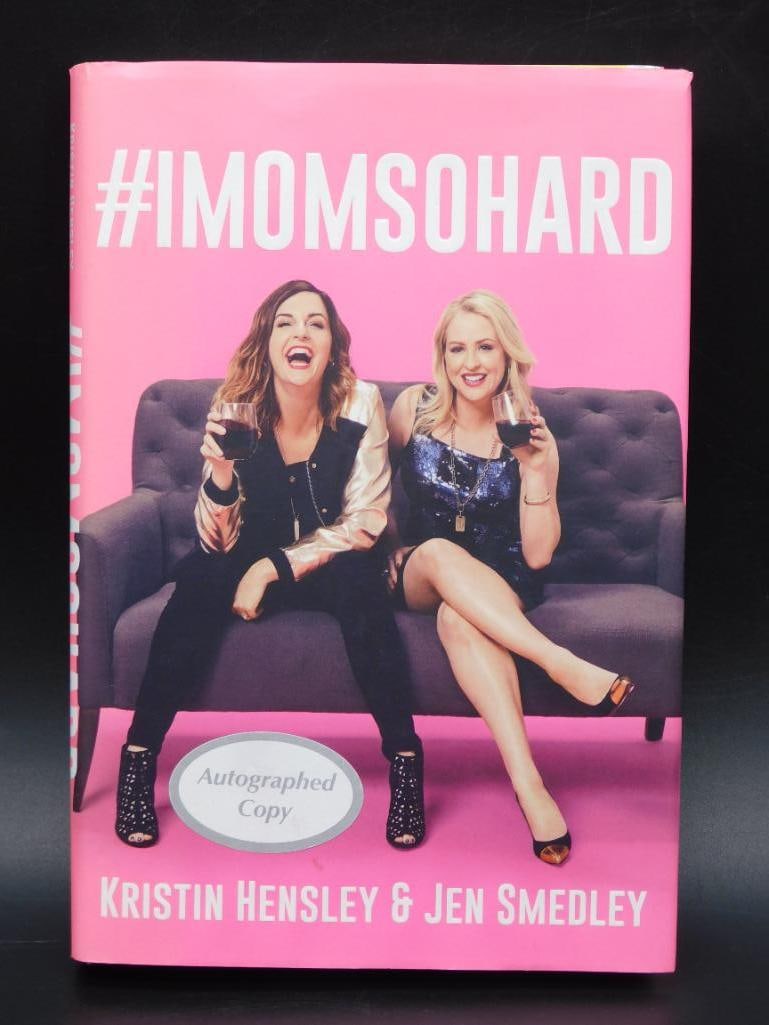 AUTOGRAPHED COPY IMOMSOHARD BOOK BY KRISTIN HENSLEY AND JEN SMEDLEY (1 of 7)