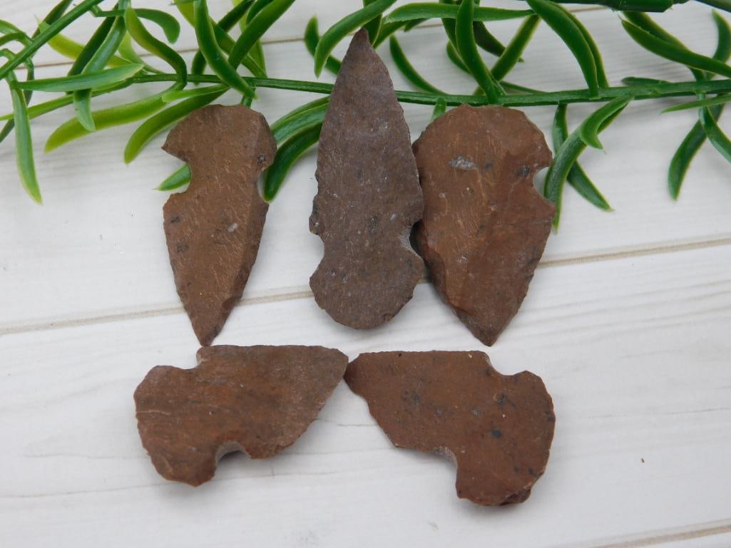 HAND KNAPPED ARTIFACT TOOLS ROCK STONE LAPIDARY SPECIMEN (1 of 2)