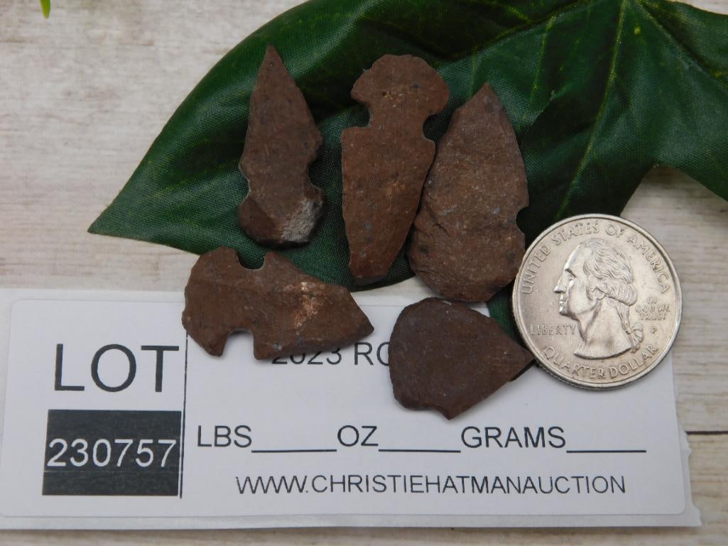 HAND KNAPPED ARTIFACT TOOLS ROCK STONE LAPIDARY SPECIMEN - 2