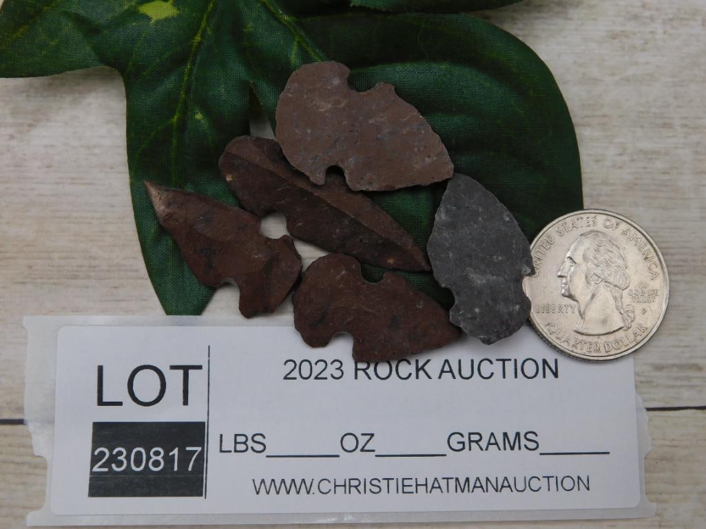 HAND KNAPPED ARTIFACT TOOLS ROCK STONE LAPIDARY SPECIMEN - 2