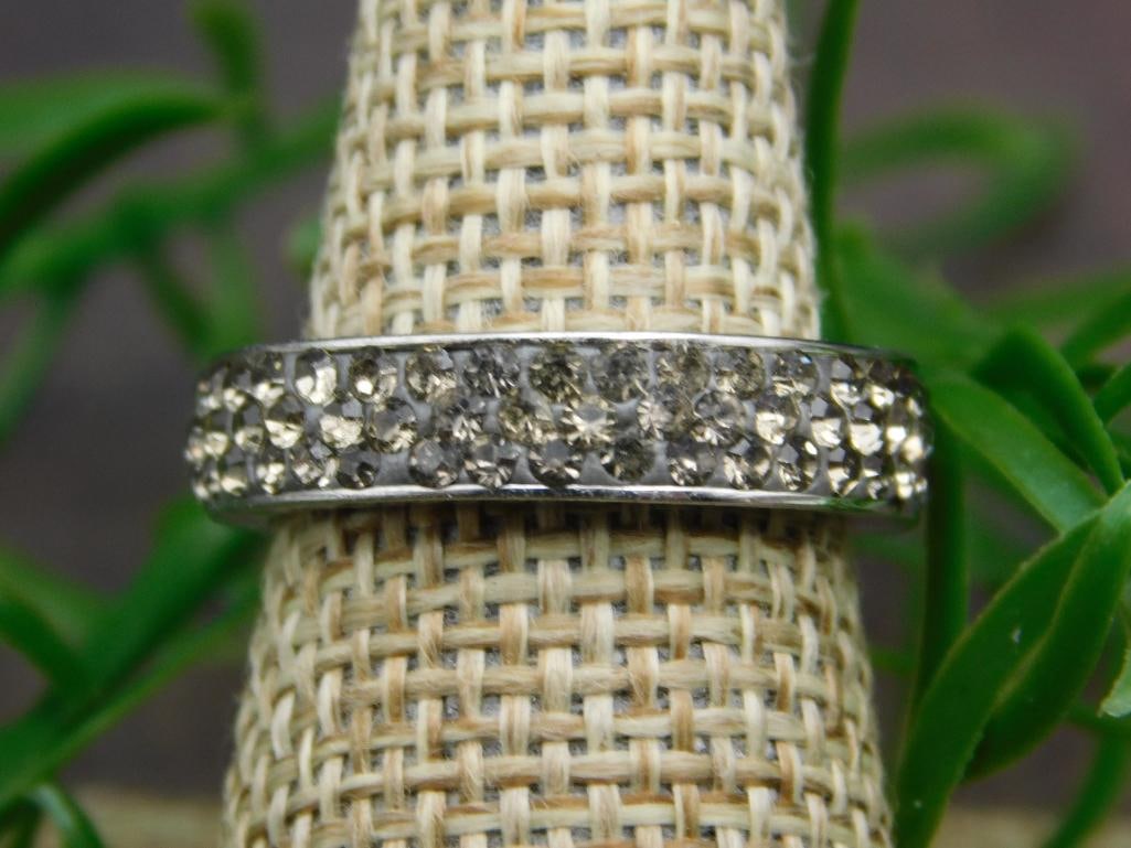 GENUINE STONE RING SIZE 6 - 4